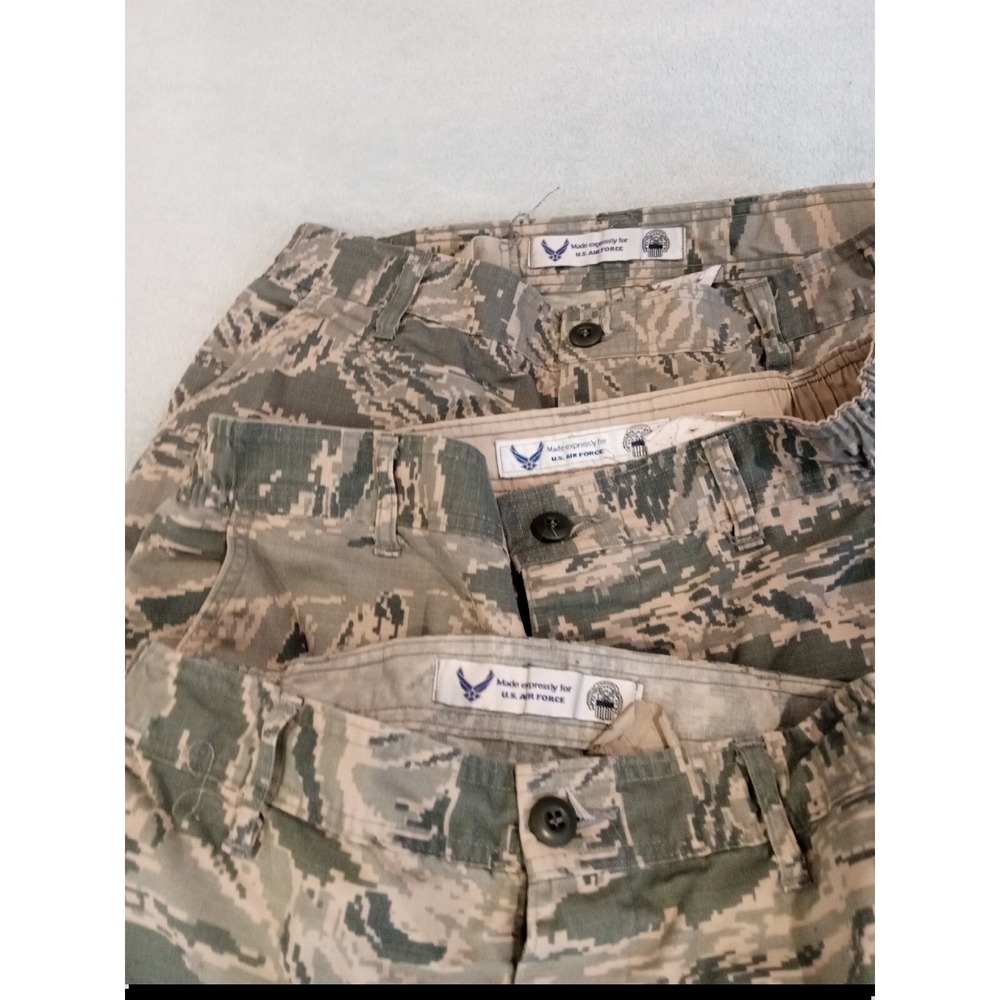 Lot (3) DSCP US Air Force Digital Camo Mens Utility Cargo Trouser Pants Size 34R - Picture 3 of 8